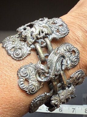 Vintage Napier Gryphon bracelet 70s